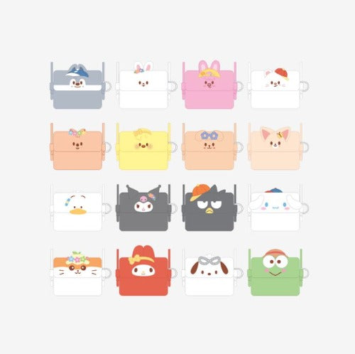 SKZOO - MD [SKZOO X SANRIO CHARACTERS] CARD WALLET CROSS BAG