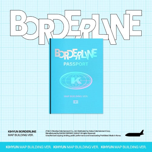 KIHYUN - EP [BORDERLINE] (MAP BUILDING Ver.)