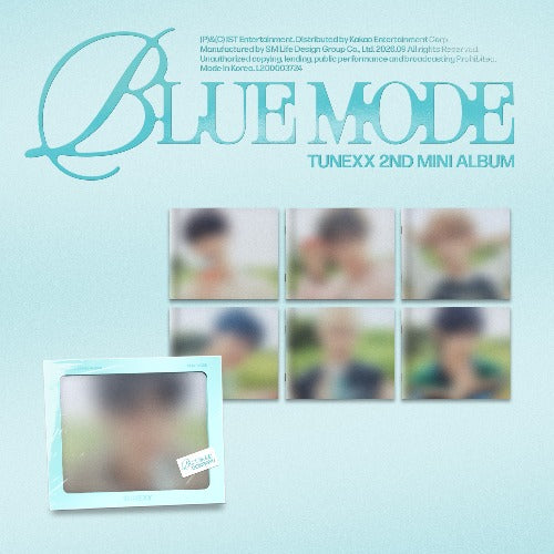 TUNEXX - 2nd Mini Album [BLUE MODE] (INDIVIDUAL MODE Ver.)