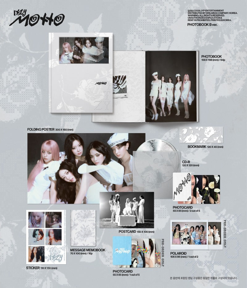ITZY - 12th Mini Album [Motto] (PHOTOBOOK Ver.)