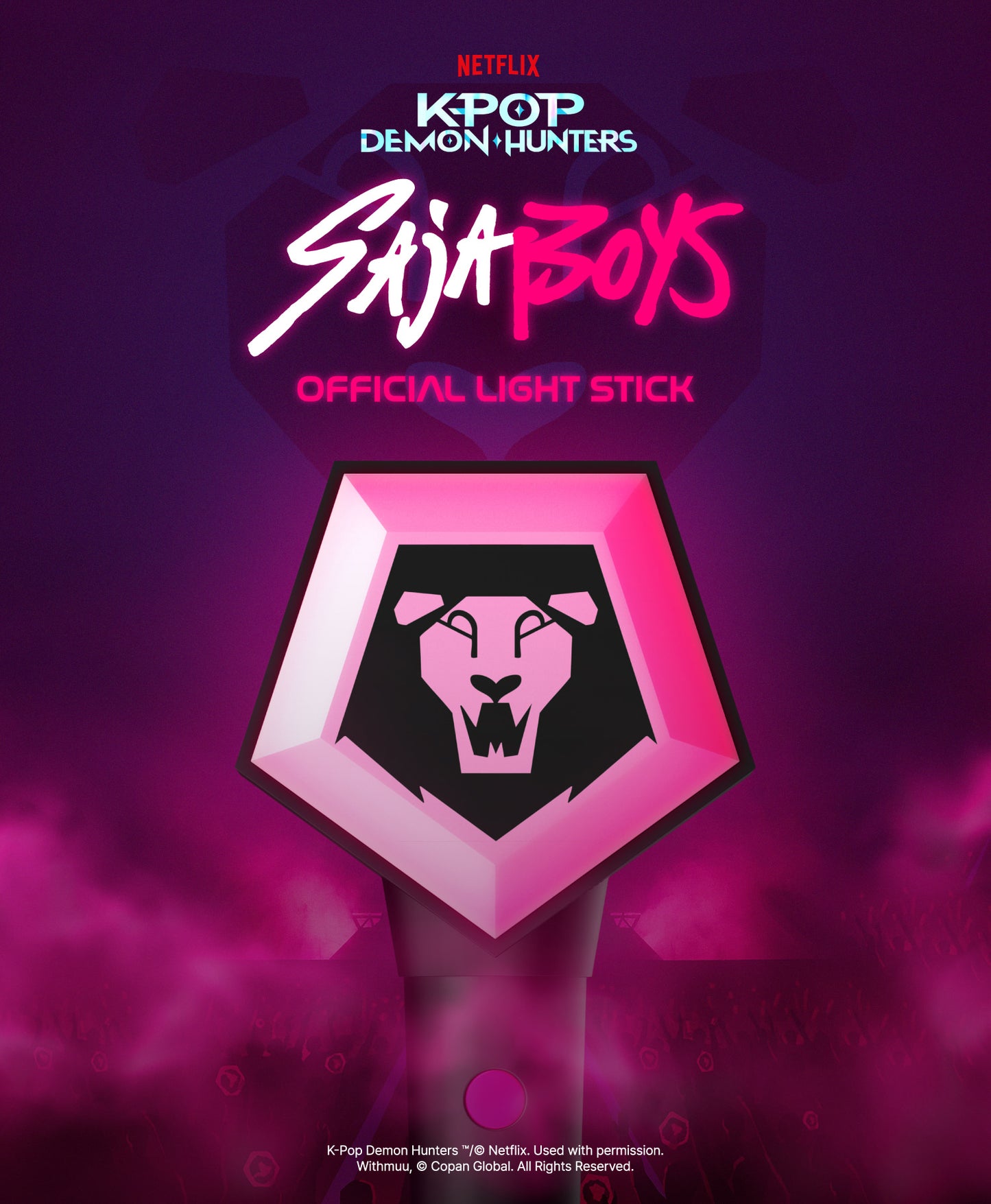 KPOP DEMON HUNTERS – SAJA BOYS Official Lightstick