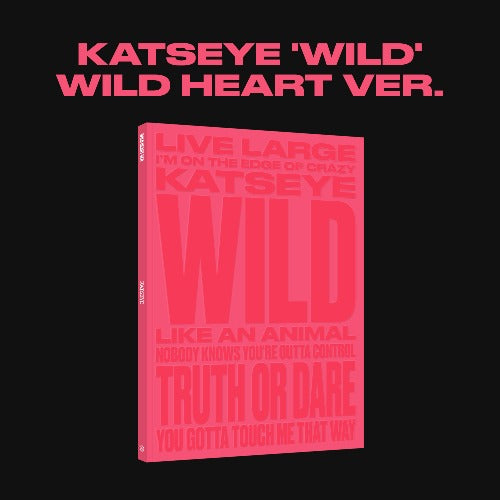 KATSEYE - 3rd EP Album [WILD] (WILD HEART Ver.)