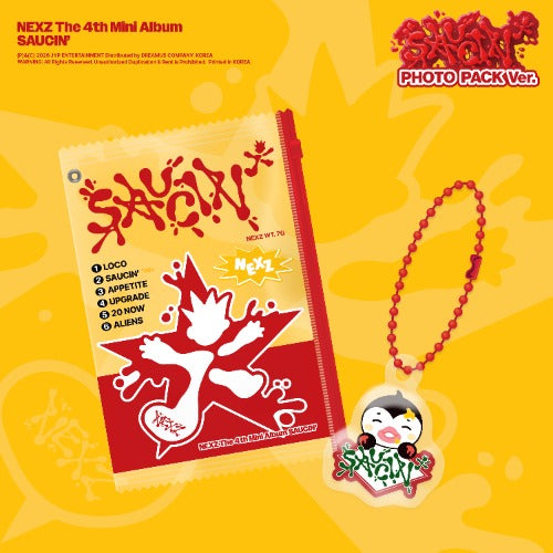 NEXZ - 4th Mini Album [SAUCIN’] (PHOTO PACK ver.)