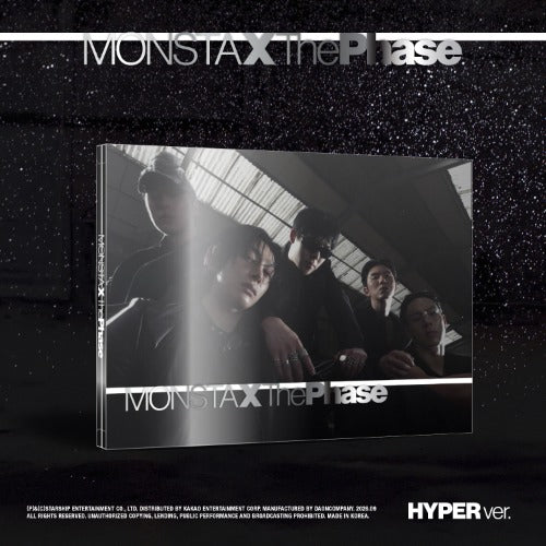 MONSTA X - EP Album [The Phase] (REFINED Ver. / HYPER Ver. / PHASE Ver.)