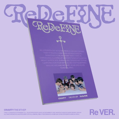 CRAVITY - 8th Mini Album [ReDeFINE] (Re VER.)