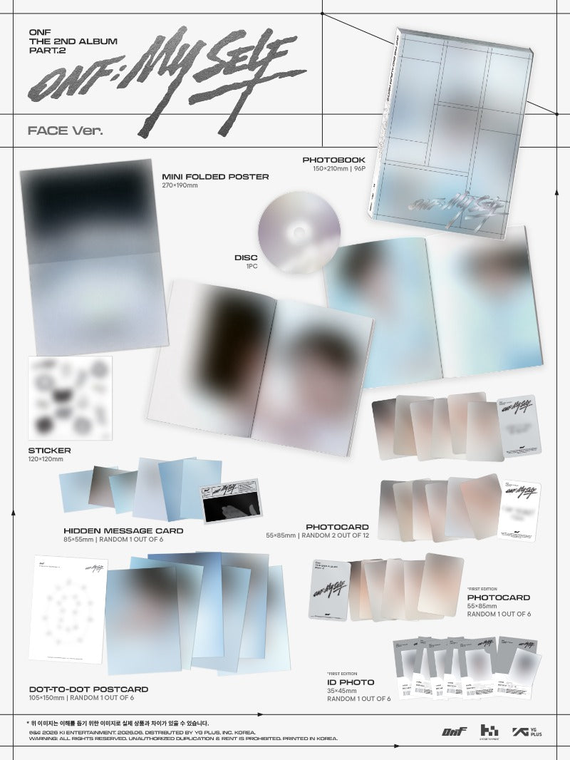 ONF - 2nd Full Album Part.2 [ONF:MY SELF] (PHOTOBOOK Ver.)