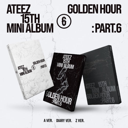 ATEEZ - 15TH MINI ALBUM [GOLDEN HOUR : Part.6]