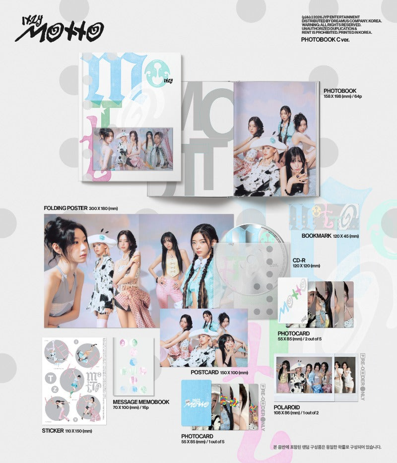 ITZY - 12th Mini Album [Motto] (PHOTOBOOK Ver.)