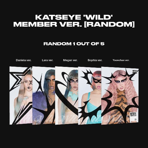KATSEYE - 3rd EP Album [WILD] (Member Ver.)