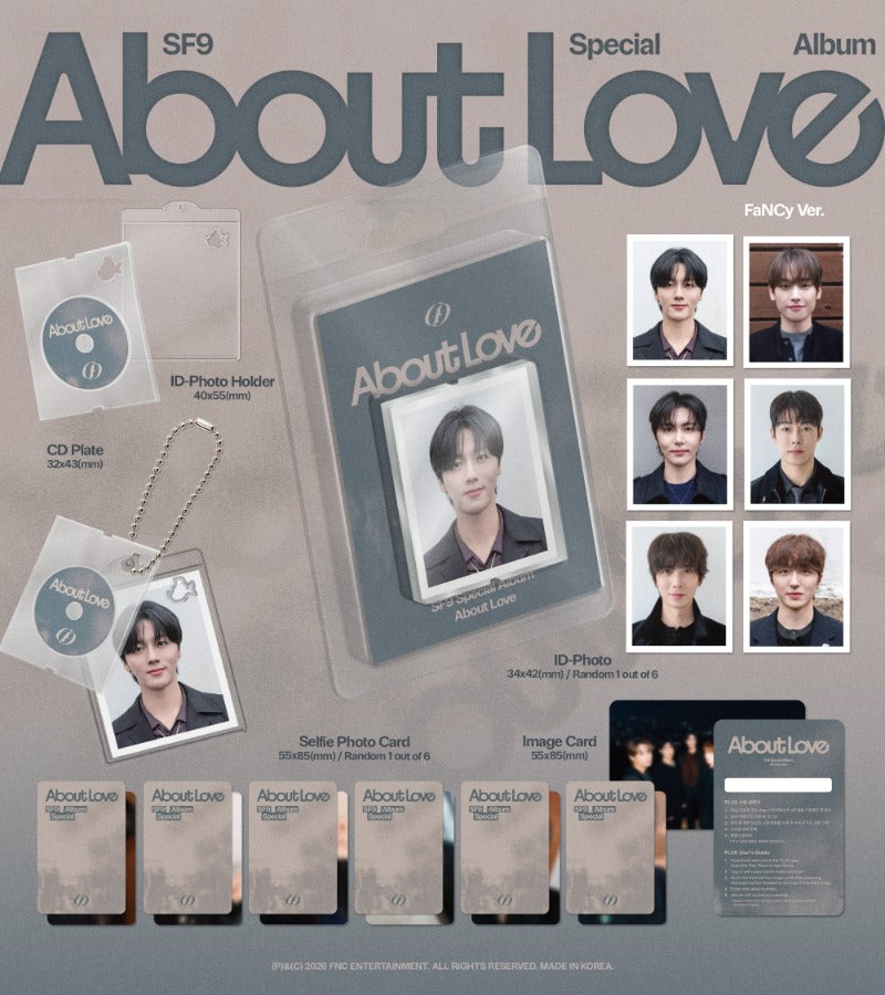 SF9 - Special Album [About Love] (FaNCy Ver.)