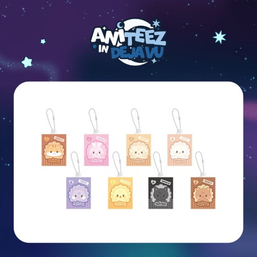 ATEEZ - MD [ANITEEZ IN DEJA VU] RANDOM MINIATURE KEYRING