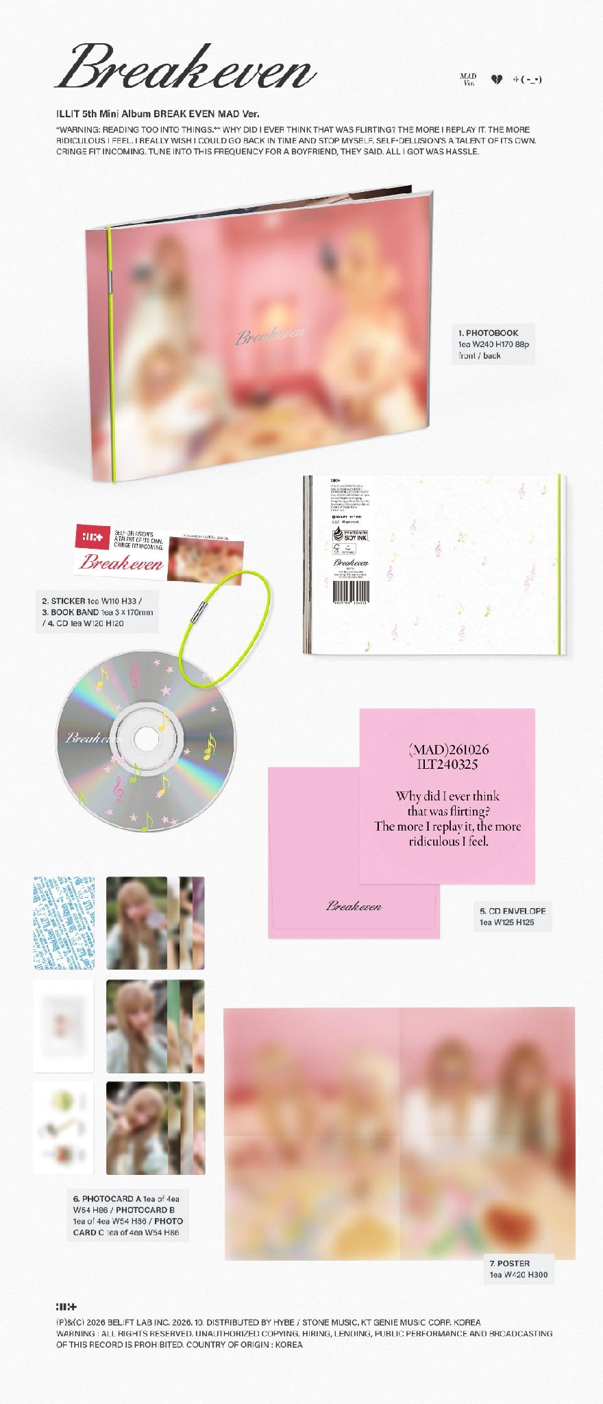 ILLIT - 5th Mini Album [BREAK EVEN]