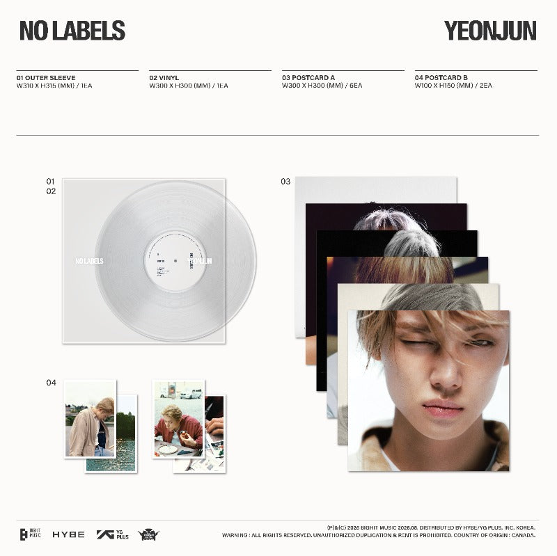 YEONJUN - [NO LABELS] (LP Ver.)