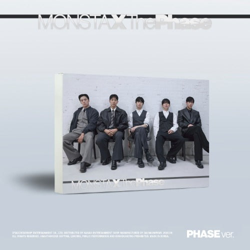 MONSTA X - EP Album [The Phase] (REFINED Ver. / HYPER Ver. / PHASE Ver.)