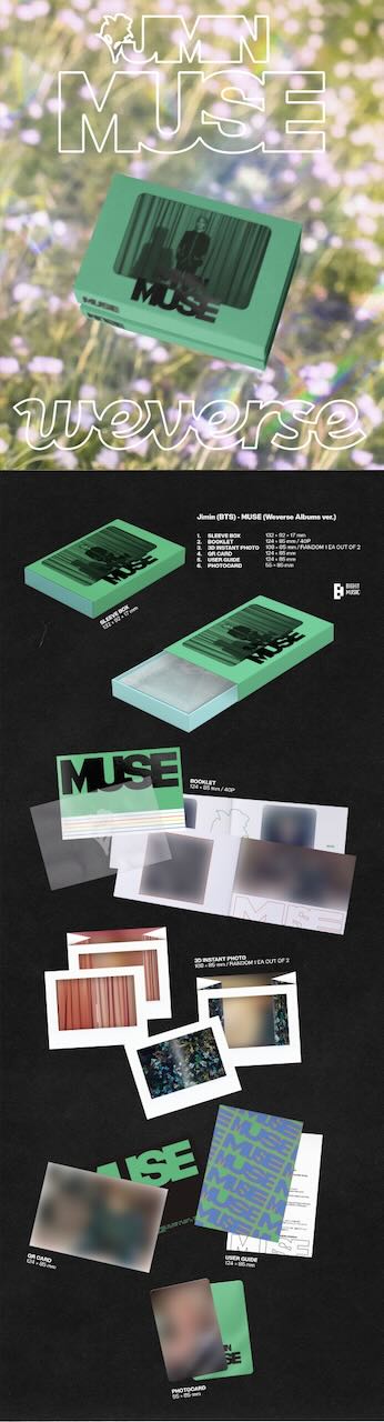 JIMIN - [MUSE] (Wevers Albums Ver.)