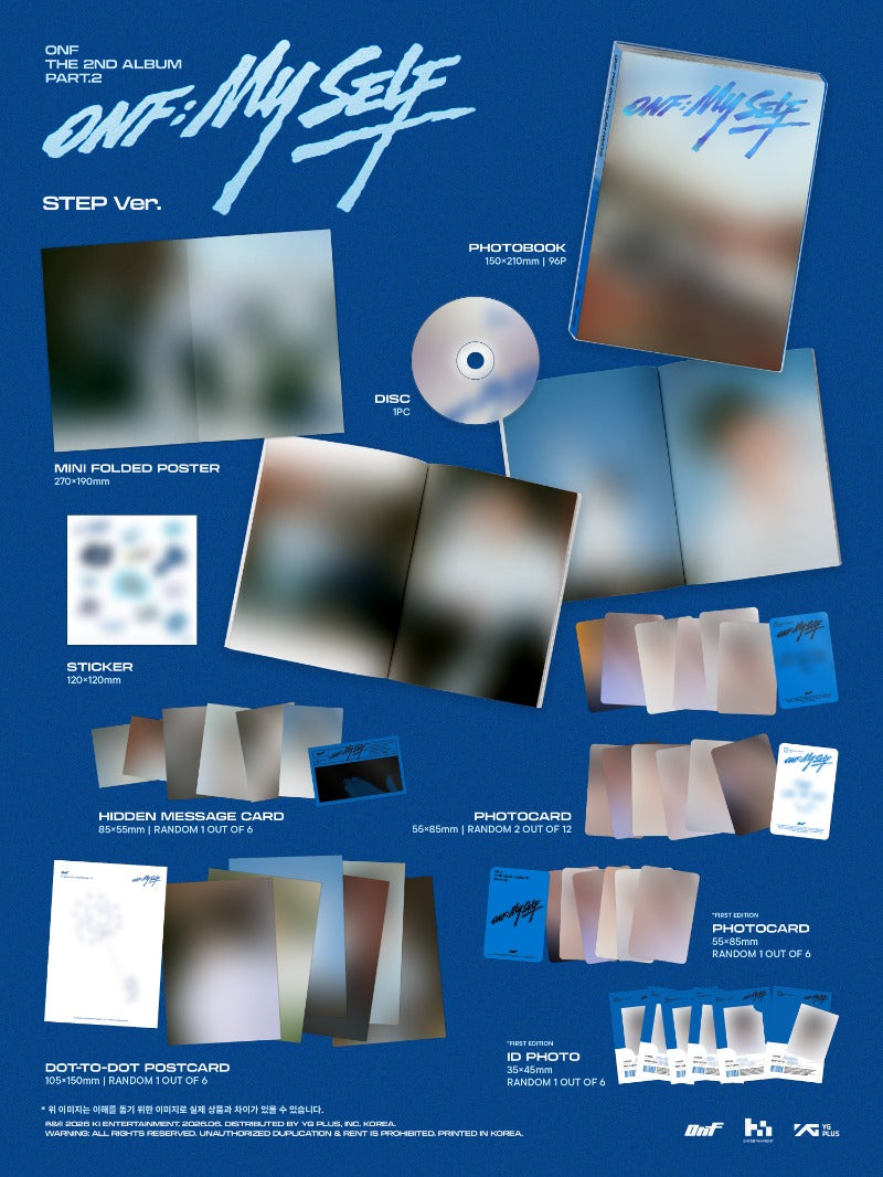 ONF - 2nd Full Album Part.2 [ONF:MY SELF] (PHOTOBOOK Ver.)