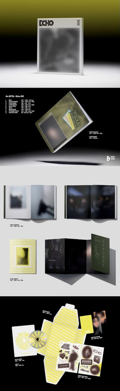 JIN - 2nd Mini Album [Echo] (Random)