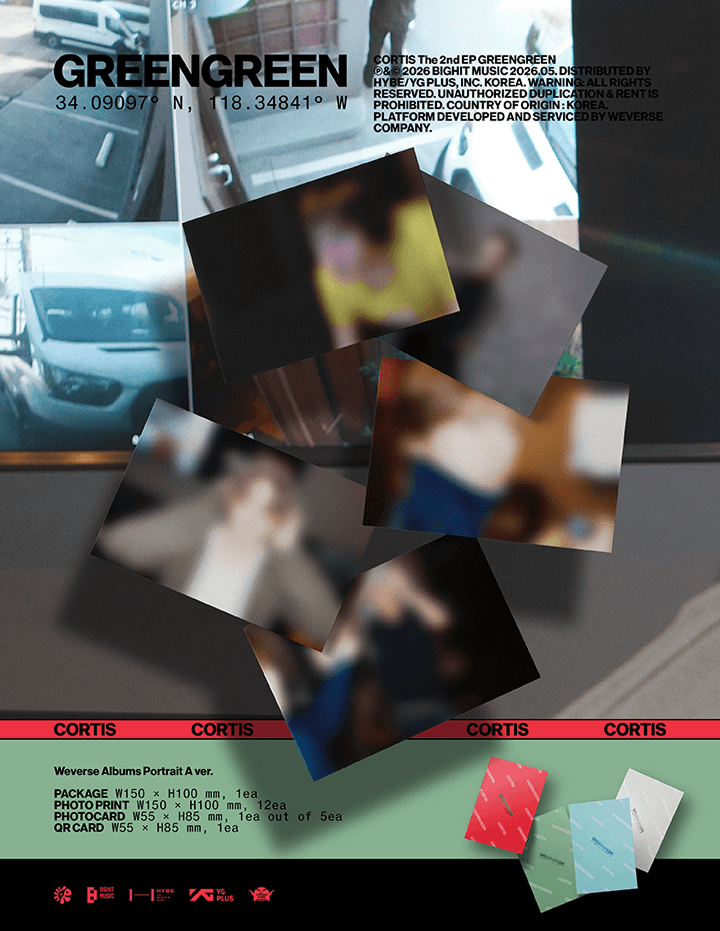 CORTIS - 2nd EP [GREENGREEN] (Weverse Albums Ver.) (Weverse Gift)