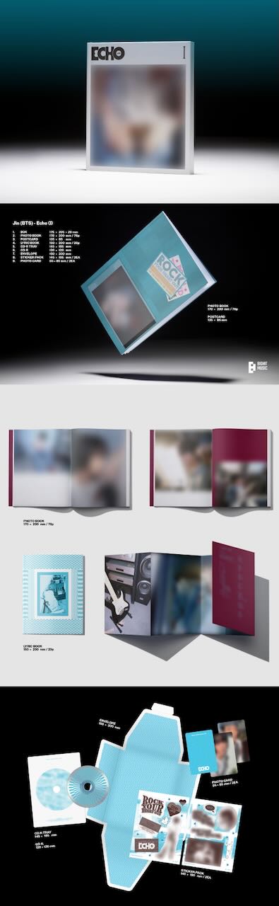 JIN - 2nd Mini Album [Echo] (Random)