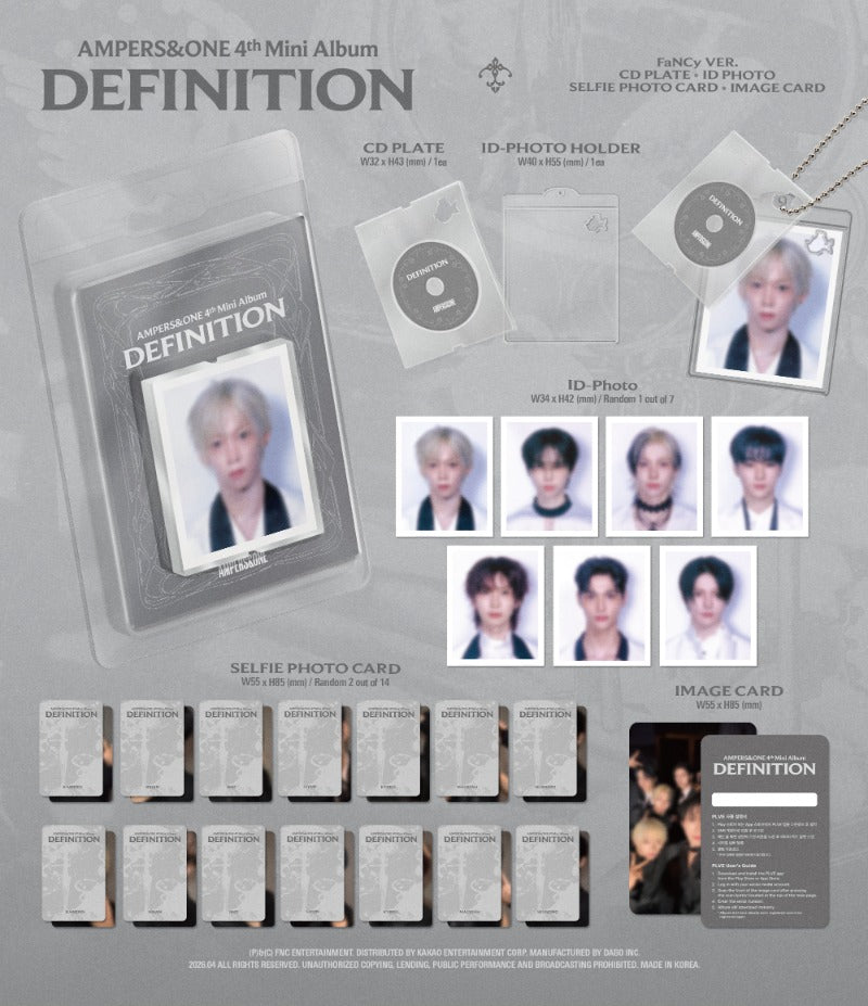 AMPERS&ONE 4th Mini Album [DEFINITION] (FaNCy Ver.)