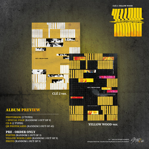 Stray Kids - Special Album [Clé 2 : Yellow Wood] (Normal Ver.)