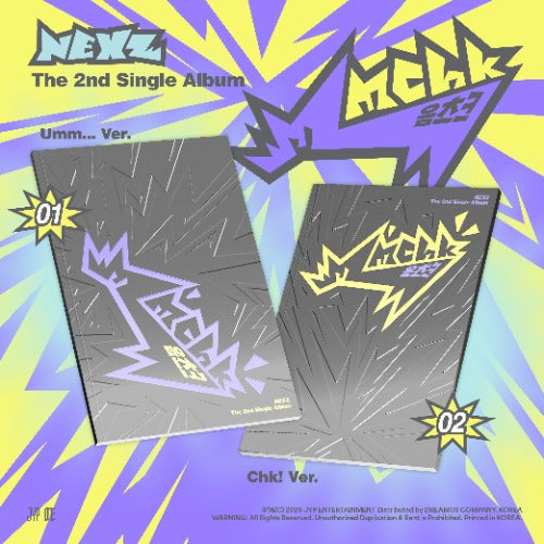 NEXZ - 2nd Single Album [Mmchk] (Umm... Ver. / Chk! Ver.)