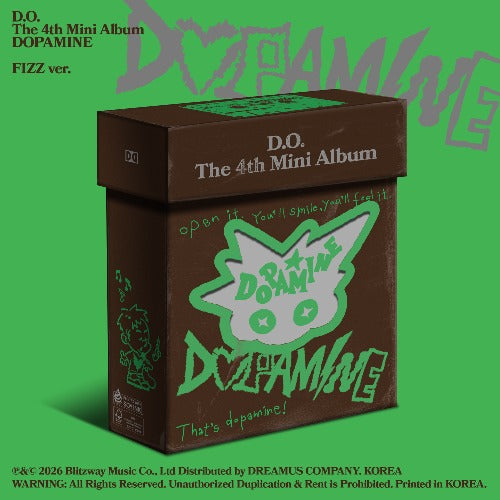 D.O - 4th Mini Album [DOPAMINE] (POP Ver. / FIZZ Ver.)
