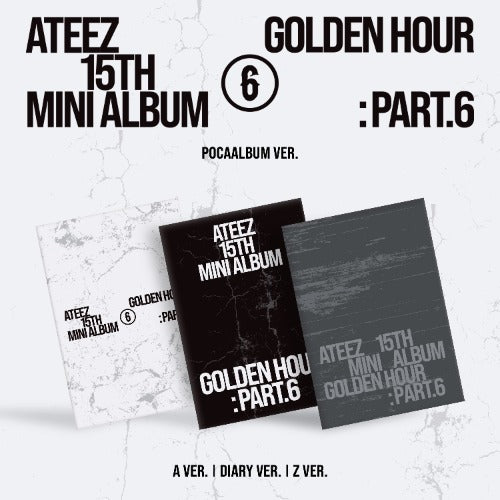 ATEEZ - 15TH MINI ALBUM [GOLDEN HOUR : Part.6] (POCAALBUM)