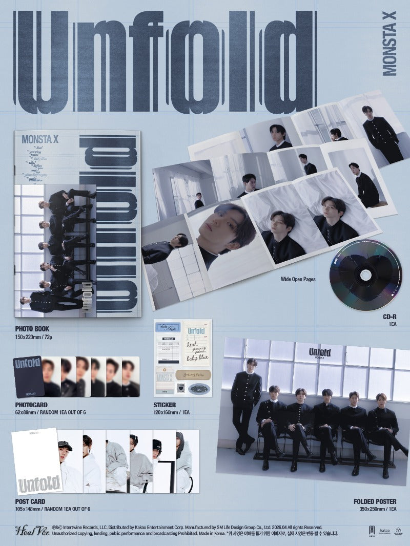 MONSTA X - [Unfold] (Random)