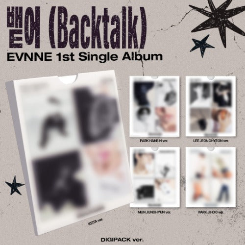 EVNNE - 1st Single Album [뱉어 (Backtalk)] (DIGIPACK Ver.)