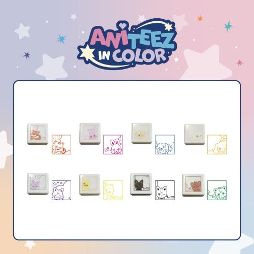 ATEEZ - MD [ANITEEZ IN COLOR] SPEECH BUBBLE STAMP