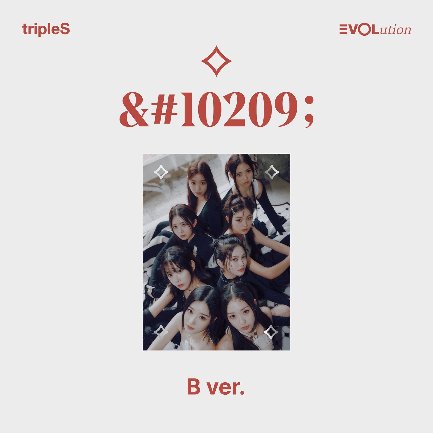 tripleS – Mini Album EVOLution (Mujuk) (Random Version)