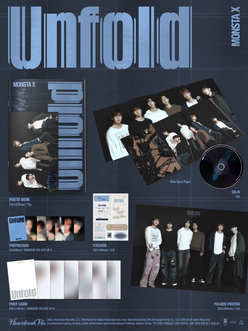 MONSTA X - [Unfold] (Random)