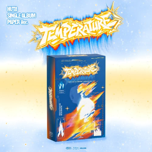 HUTA - Single Album [TEMPERATURE] (PAPER Ver.)