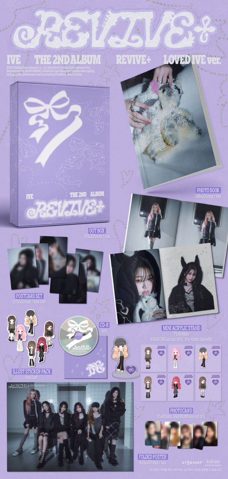 IVE - 2nd Album [REVIVE +] (LOVED IVE Ver.)
