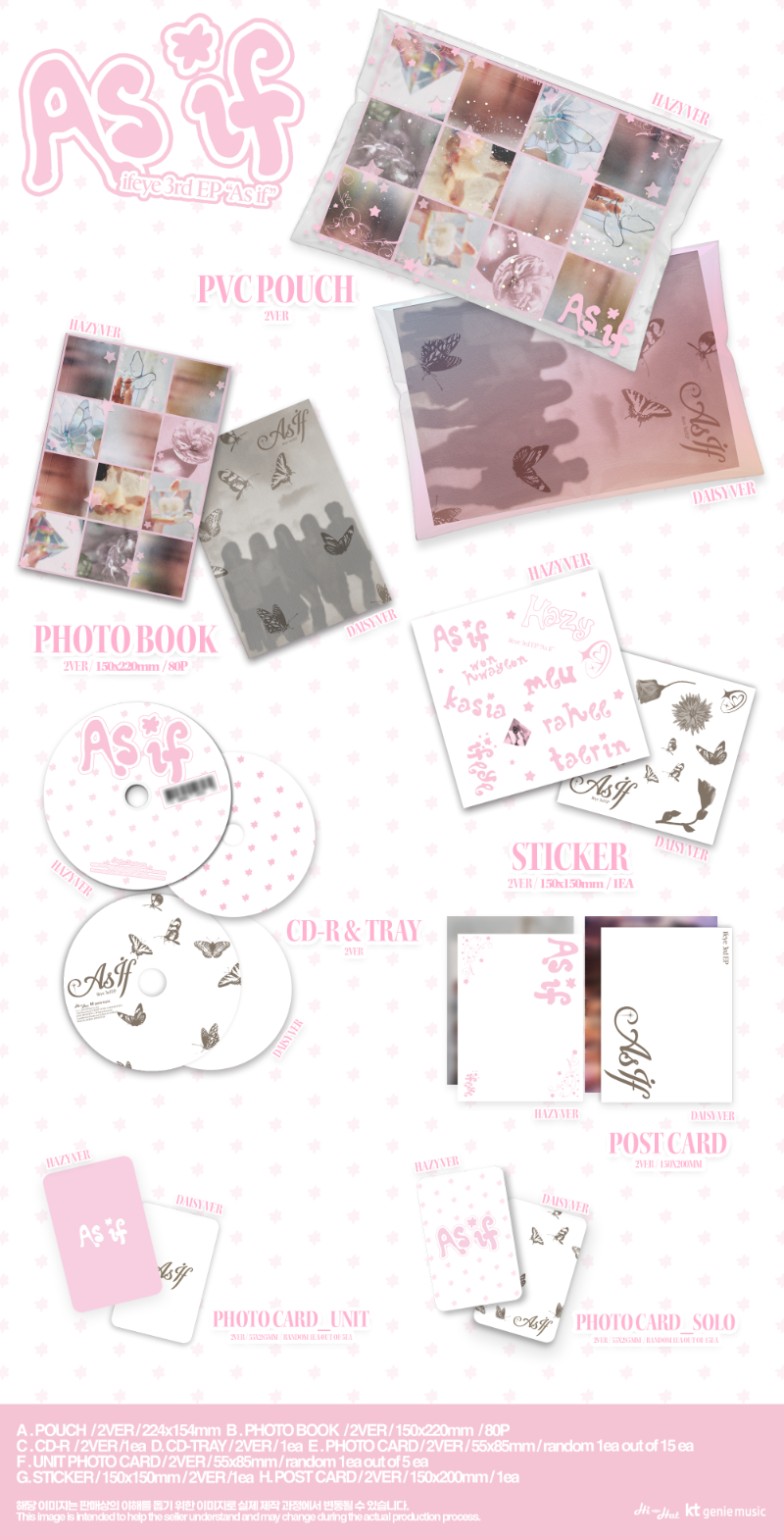 ifeye - 3rd EP Album [As if] (Photobook Ver.)