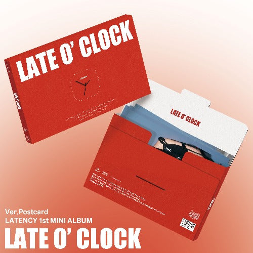 LATENCY - 1st Mini Album [LATE O'CLOCK] (Postcard Ver.)