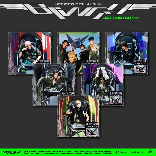 NCT 127 - 7th Full Album [BLINGY] (JET Poster Ver.)