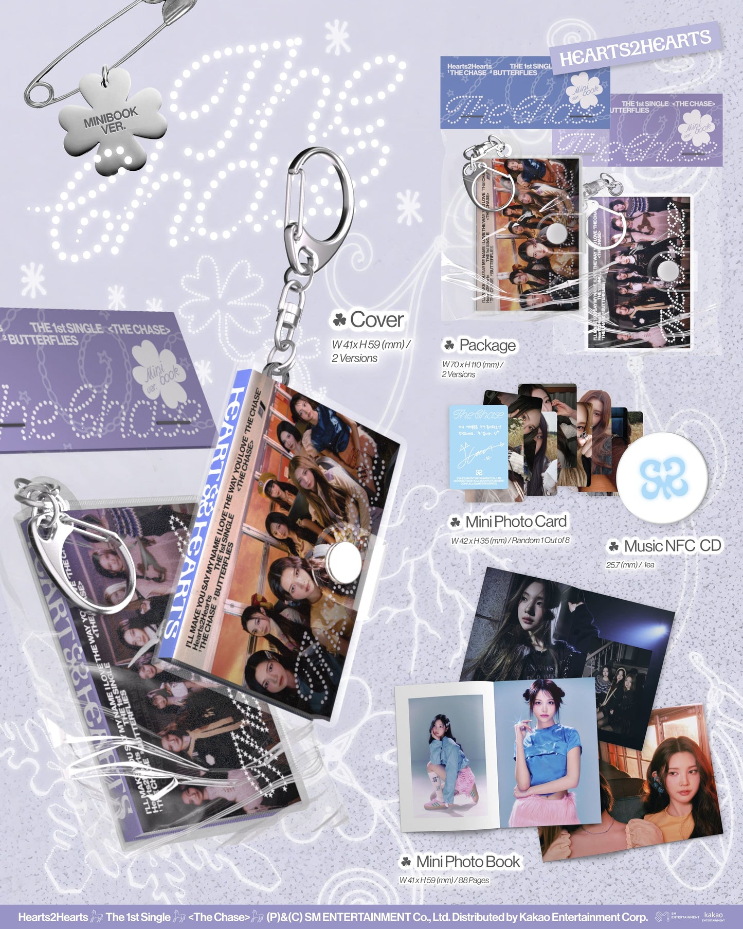 Hearts2Hearts – 1st Single Album The Chase (MiniBook Version Random)