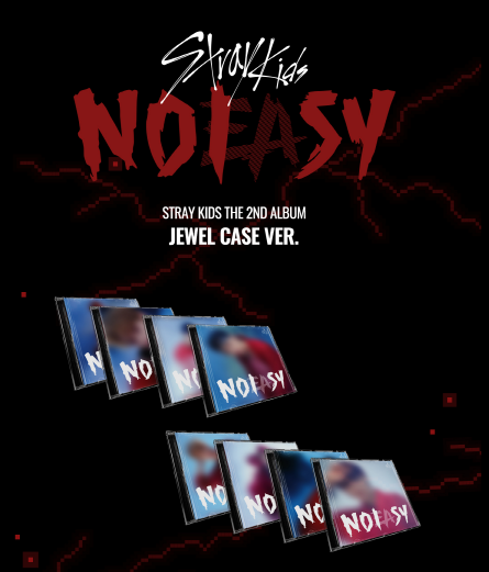 Stray Kids - 2nd Album NOEASY (JEWEL CASE ver.)