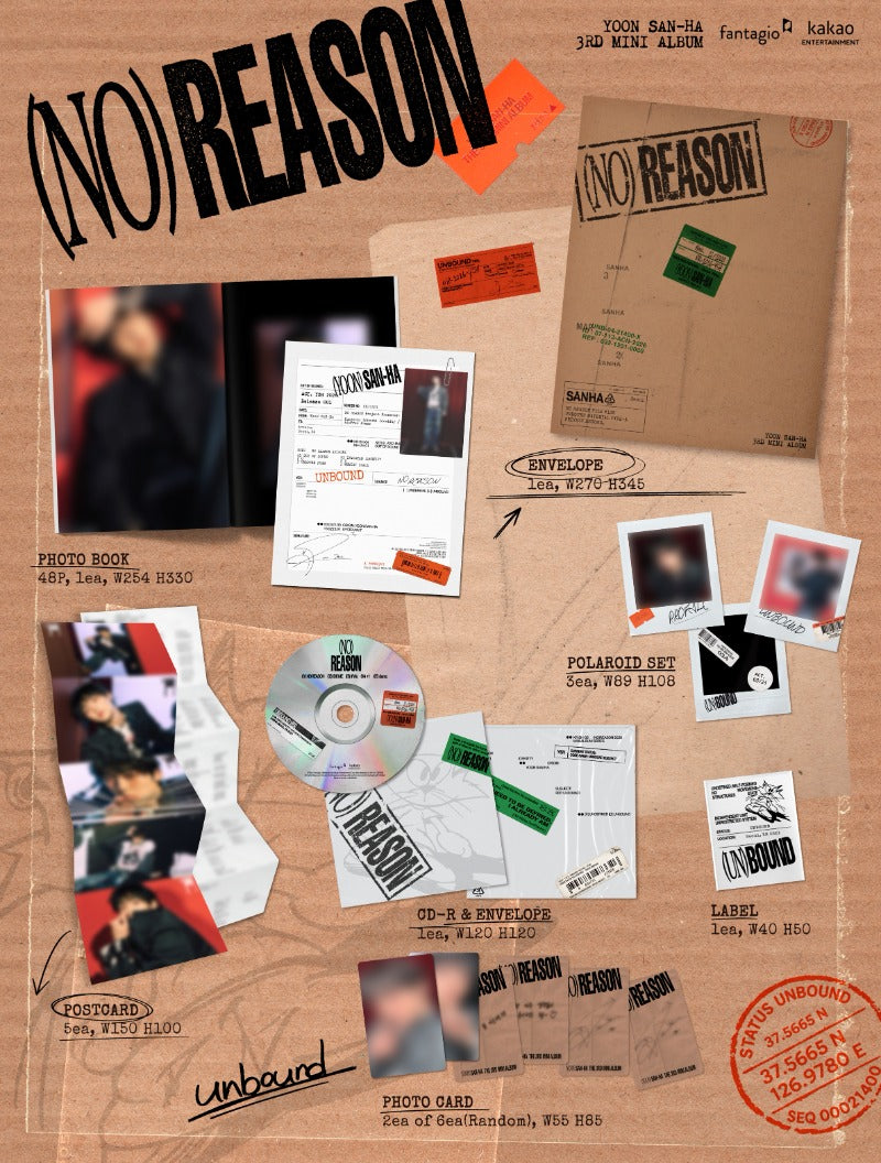 YOON SANHA - (ASTRO) 3rd Mini Album [NO REASON]