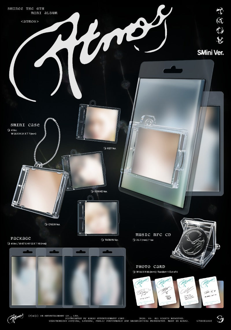 SHINee - 6th Mini Album [Atmos] (SMInI Ver.)