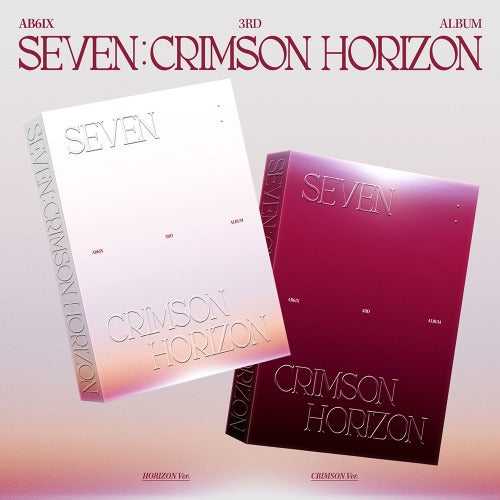 AB6IX - 3rd Album [SEVEN : CRIMSON HORIZON] (PHOTOBOOK Ver.) (Random)