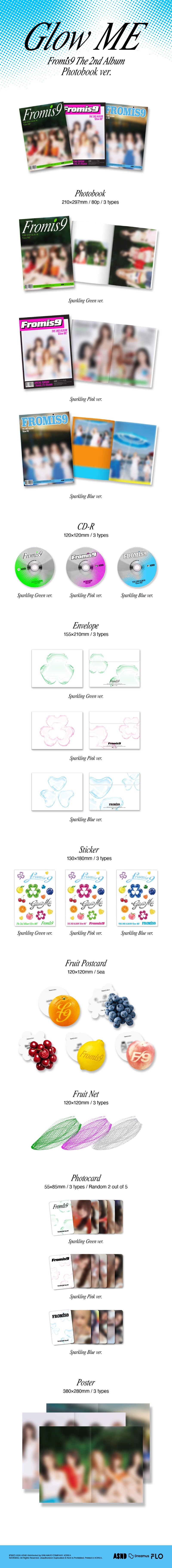fromis_9 - 2nd Full Album [Glow ME] (Photobook Ver.)