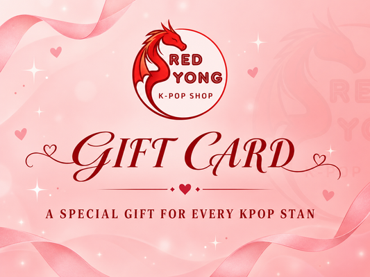 Red Yong K-pop Gift Card ❤️