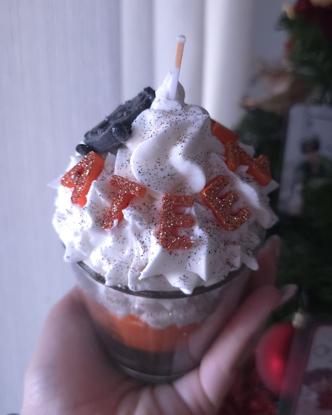 ATEEZ K-pop Inspired Soy Candle – Handmade Decorative Dessert Candle