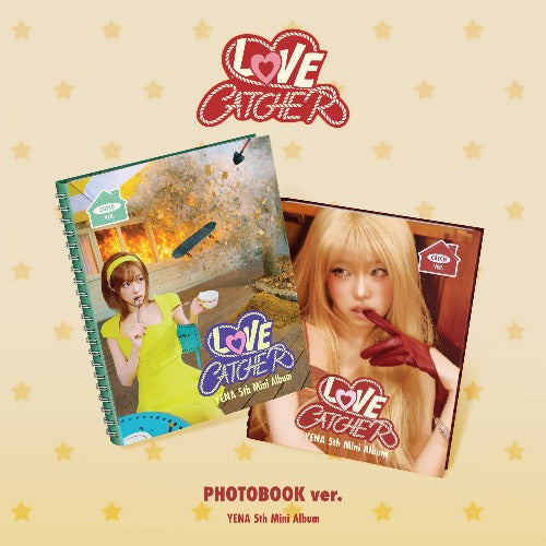 YENA 5th Mini Album [LOVE CATCHER] (PHOTOBOOK Ver.) (Random)