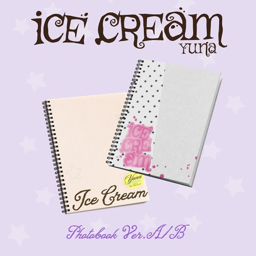 YUNA (ITZY) - 1st Mini Album [Ice Cream] (Photobook Ver.) (Random)