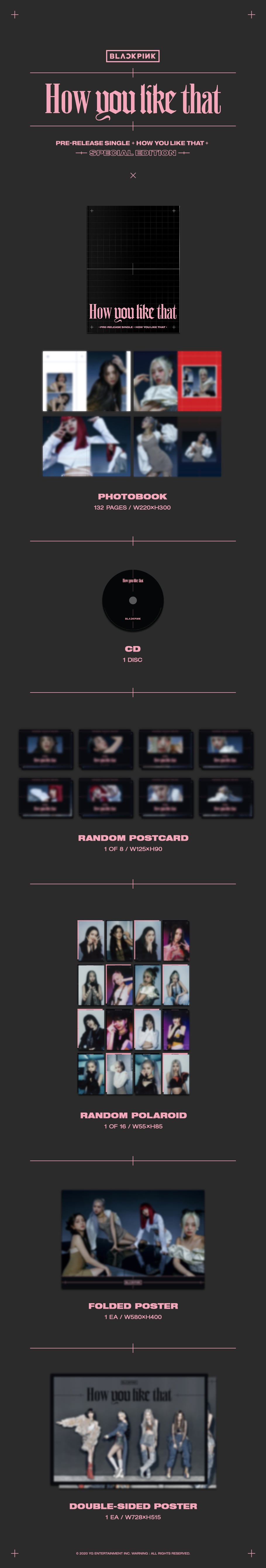 BLACKPINK - Single Album [How You Like That]