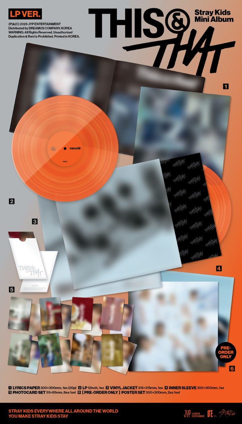 Stray Kids - 10th Mini Album [THIS & THAT] (LP VER.)